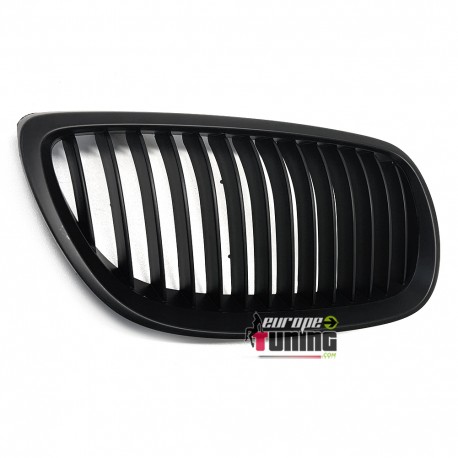 CALANDRES SPORT NOIRES MATES BMW SERIE 3 E92 COUPE & E93 CABRIO 2006-2010 (05006)