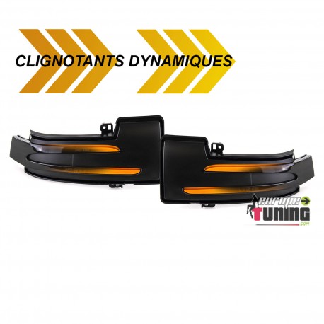 CLIGNOTANTS RETROVISEURS LED DYNAMIQUES MERCEDES ML W164 W166 W463 W251 (05009)