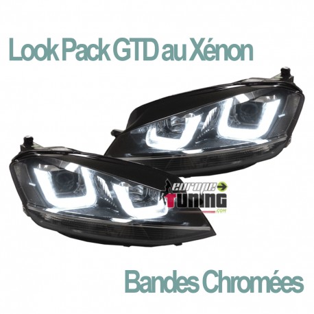 PHARES DE JOUR DIURNES GOLF 7 LOOK GTi (03549)