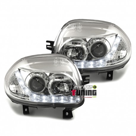 PHARES DEVIL EYES CHROM  RENAULT CLIO 2 (13637)