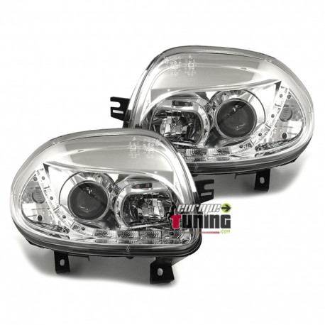 PHARES DEVIL EYES CHROM  RENAULT CLIO 2 (13637)