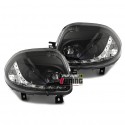 PHARES DEVIL EYES NOIRS RENAULT CLIO 2 (13638)