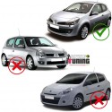 PHARES ANGEL EYES CHROM RENAULT CLIO 3 05-09  (x13797)