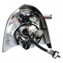 FEUX LEXUS NOIRS TUNING RENAULT TWINGO (00813)