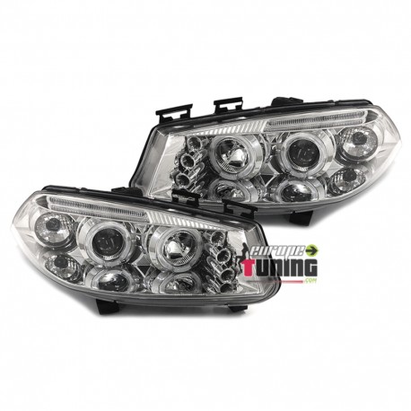 PHARES ANGEL EYES CHROM TUNING RENAULT MEGANE II (12182)