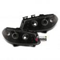 PHARES ANGEL EYES NOIRS TUNING RENAULT MEGANE II (12183)