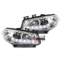 PHARES DEVIL EYES CHROM TUNING RENAULT MEGANE II (13464)