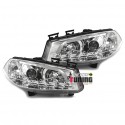 PHARES DEVIL EYES CHROM TUNING RENAULT MEGANE II (13464)