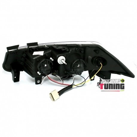PHARES DEVIL EYES NOIRS TUNING RENAULT MEGANE II (13463)
