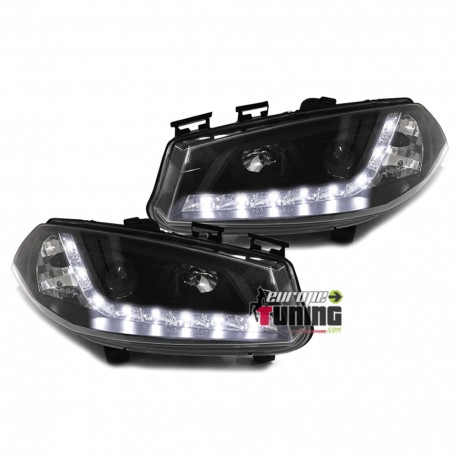 PHARES DEVIL EYES NOIRS TUNING RENAULT MEGANE II (13463)