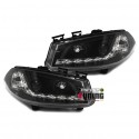 PHARES DEVIL EYES NOIRS TUNING RENAULT MEGANE II (13463)