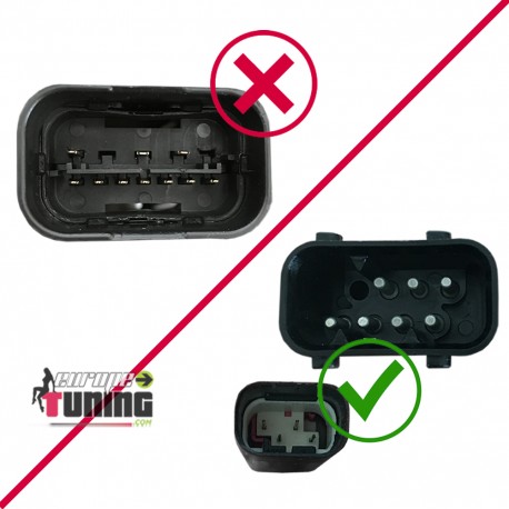 ANGEL DEVIL EYES CHROM POUR E60 E61 03-07 (02922)