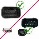ANGEL EYES NOIRS POUR E60 E61 H7 H7 03-07 (03873)