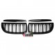 CALANDRES DOUBLES LAMES BMW SERIE 3 E90 BERLINE & E91 TOURING 2005-2008 (05064)