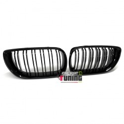 CALANDRES DOUBLE LAMES LOOK PACK M BMW SERIE 3 E46 BERLINE TOURING 2001-2005 PH 2 (05066)
