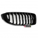 GRILLES CALANDRES NOIRES BRILLANTES SPORT M-PFM BMW SERIE 4 F32 F33 F36 F82 F83 (05078)