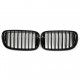 GRILLES CALANDRES SPORT NOIR BRILLANT PACK M-PFM BMW SERIE 7 BERLINE G11 G12 2015-2019 (05095)