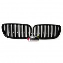 CALANDRES SPORT NOIRES BRILLANTES LARGES LAMES LOOK PACK M BMW X3 E83 LCI (05113)