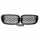CALANDRES SPORT LUXE STYLE DIAMANT NOIR CHROME BMW SERIE 7 BERLINE G11 ET G12 (05130)
