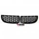 CALANDRES SPORT LUXE STYLE DIAMANT NOIR ET CHROME BMW SERIE 3 E90 & E91 2005-2008 (05139)