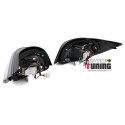 FEUX ROUGES CLAIRS CELIS A LED BMW SERIE 5 E60 BERLINE LCI PH2 2007-2010 (05151)