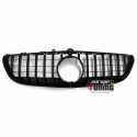 CALANDRE LIGNE GT AMG FULL BLACK MERCEDES CLS 218 2014-2018 PH2 AVEC CAMERA (05224)