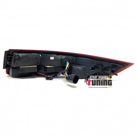 FEUX ROUGES NOIRS LED CLIGNOTANTS DYNAMIQUES PORSCHE 911 997 PH1 LOOK 991 (05265)