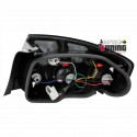 FEUX LEXUS NOIRS TUNING POUR 407 BERLINE (12914)
