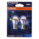 2 AMPOULES H3 100W BLUE (01012)