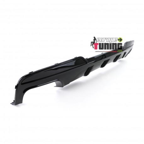 DIFFUSEUR SPORT DOUBLES SORTIES BMW SERIE 5 F10 F11 SPORT PACK M (05330)