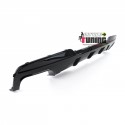 DIFFUSEUR SPORT DOUBLES SORTIES BMW SERIE 5 F10 F11 SPORT PACK M (05330)