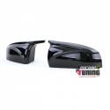COQUES RETROVISEURS NOIR SPORT DESIGN PACK M BMW X5 E70 & X6 E71 (05335)