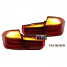 FEUX LED ROUGE BMW SERIE 3 F30 LOOK PHASE 2 POUR PHASE 1 2011-2015 (05364)