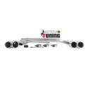 SORTIES ECHAPPEMENT INOX CONVERSION 4 SORTIES DUPLEX BMW SERIE 5 F10 F11 F12 F13 (05409)