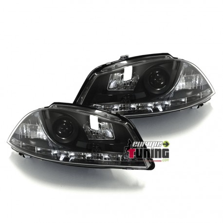 PHARES DRL DIURNES NOIRS IBIZA 02-08 (03396)