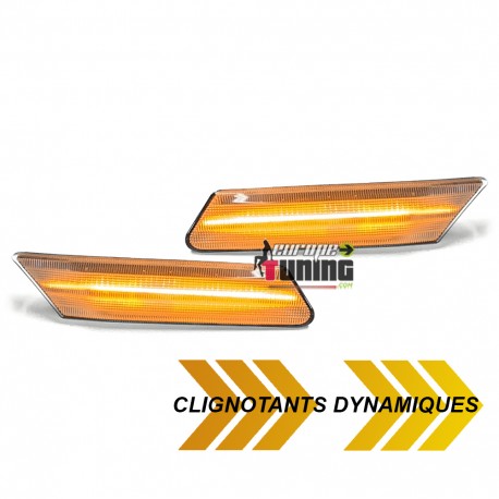 CLIGNOTANTS REPETITEURS LEDS DYNAMIQUES PORSCHE 911 997 BOXTER CAYMAN 987 (05362)