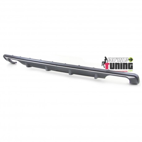 DIFFUSEUR SPORT LOOK S3 DOUBLES SORTIES DUPLEX AUDI A3 8V BERLINE ET CAB PH1 (05432)