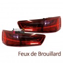 FEUX ROUGES A LED DYNAMIQUES AUDI A6 C7 BERLINE LOOK PHASE 2 POUR PHASE 1 2011-2014 (05442)