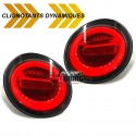 FEUX CELIS NOIRS AVEC CLIGNOTANTS LED SEQUENCIELS VW NEW BEETLE PH1 1998-2005  (05453)