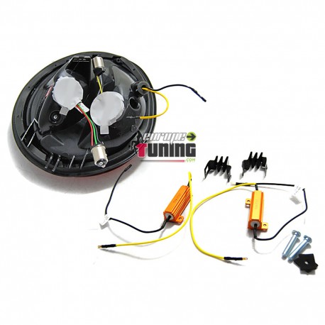 FEUX CELIS ROUGES NOIRS AVEC CLIGNOTANTS LED SEQUENCIELS VW NEW BEETLE PH1 1998-2005 (05460)