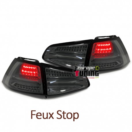 FEUX FUMES PACK SPORT DOUBLES BANDES VW VOLKSWAGEN GOLF 7 2012-2017 (05466)
