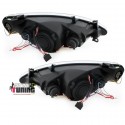 PHARES ANGEL EYES NOIRS PEUGEOT 307 ELECTRIQUES (03320)