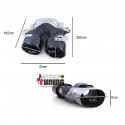 DIFFUSEUR SPORT NOIR PACK SPORT AVEC DOUBLES SORTIES MERCEDES CLASSE E W213 (05010)