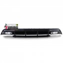 DIFFUSEUR NOIR SPORT DOUBLES SORTIES CHROME MERCEDES CLASSE A W176 PH2 2015-2018 PACK SPORT (05486)