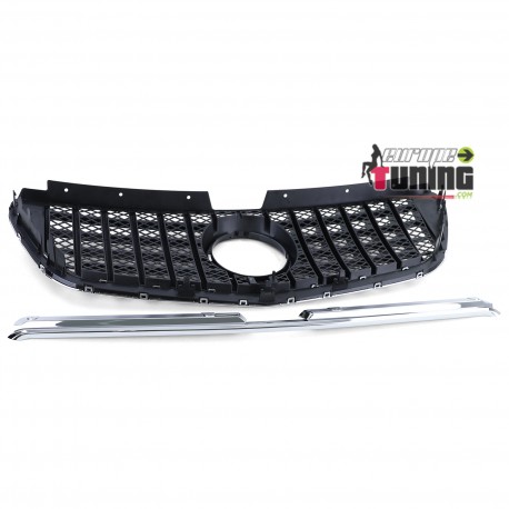 CALANDRE LIGNE AMG GT R PANAMERICANA NOIR CHROME MERCEDES VITO W447 2014-2019 (05490)