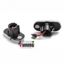 CLIGNOTANTS REPETITEURS SEQUENTIELS LED NOIRS DACIA DUSTER - RENAULT CLIO MEGANE TWINGO ...(05510)