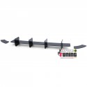 DIFFUSEUR ARRIERE SPORT NOIR BRILLANT POUR PARE CHOCS GTI  & GTD VW GOLF 7 (05539)