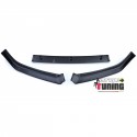 SPOILER AVANT SPORT STYLE CARBONE POUR PARE CHOCS VW POLO 5 6C 2014-2017 (05557)
