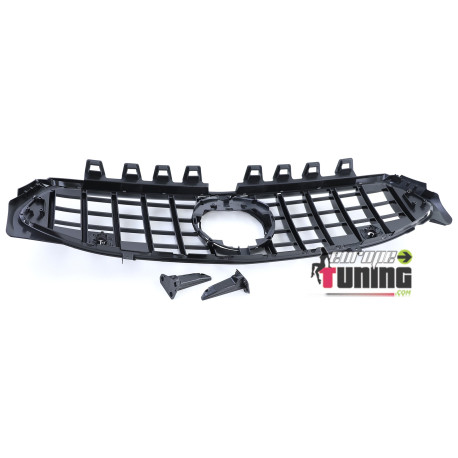 CALANDRE PANAMERICANA LIGNE AMG GT FULL BLACK MERCEDES CLA W118 C118 X118 2019- (05568)