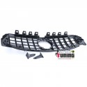 CALANDRE PANAMERICANA LIGNE AMG GT NOIR CHROME MERCEDES CLA W118 C118 X118 2019- (05569)